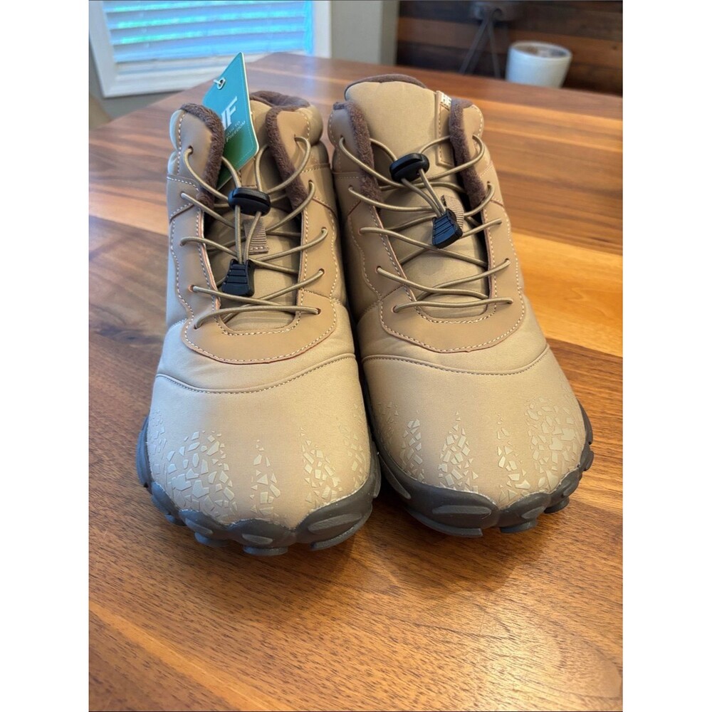 NWT New Hike Footwear Vindra Flex Brown Boots Wide Toe Box Shoes Unisex Size 43